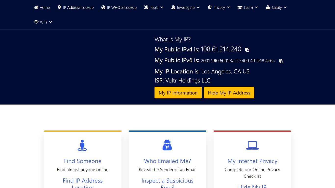 What Is My IP? Quickly See My IP Address and My IP Location